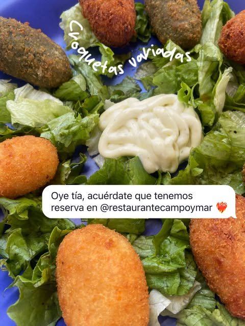 Croquetas variadas